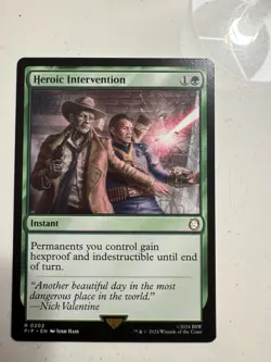 Magic The Gathering: Heroic Intervention. NM Regular - Image 2