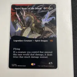 Neriv, Heart of the Storm (Borderless) Tarkir: Dragonstorm Regular - Image 1