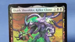 FOIL Shark Shredder, Killer Clone TMT 0320 PROMO MTG Turtles - Image 3