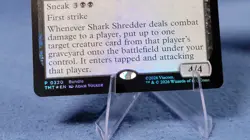 FOIL Shark Shredder, Killer Clone TMT 0320 PROMO MTG Turtles - Image 5