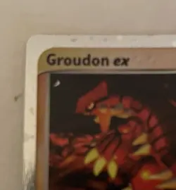Pokemon 2003 Groudon EX Holo Black Star Promo 002 EX - Image 3