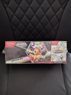 Pokemon Prismatic Evolutions Surprise Box & Booster Bundle 2-Pack Sam's Club NEW - Image 1