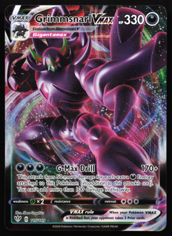 Grimmsnarl VMAX 115/189 Darkness Ablaze Holo Rare Lightly Played Pokemon Card - Image 1