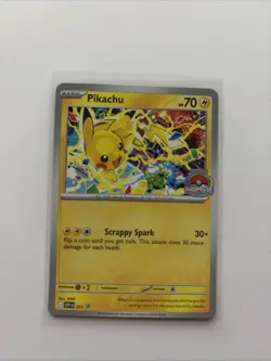 Pikachu Promo 2025 World Championships SVP EN 225 Pokemon Card Worlds - Image 1