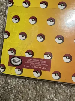 1999 Nintendo Original Pokemon Card Game 3-ring Binder Ash, Friends & Pikachu - Image 3