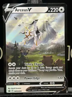 Arceus V SWSH204 SWSH: Sword & Shield Promo Cards Holo - Image 3