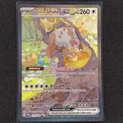 Bloodmoon Ursaluna ex - 216/167 - SIR - Twilight Masquerade - Pokemon - VLP - Image 1