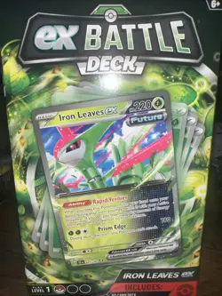 Pokemon TCG IRON LEAVES EX Battle Deck New Factory Sealed - Image 1