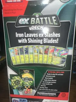 Pokemon TCG IRON LEAVES EX Battle Deck New Factory Sealed - Image 2
