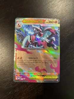 Mega Charizard X ex 029 Black Star Promo Tin Mega Evolution Pokemon NM [A] - Image 1