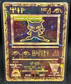 Ancient Mew Pokemon New Movie Promo Sealed Rare Double Holo Foil 1999-2000 MINT - Image 3
