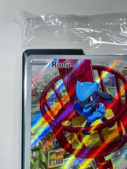 Pokemon 2025 Riolu #010 Mega Evolution ETB Black Star Promo SEALED - Image 2