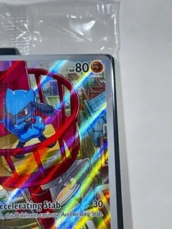 Pokemon 2025 Riolu #010 Mega Evolution ETB Black Star Promo SEALED - Image 3