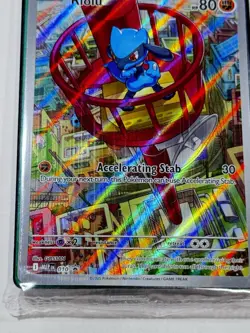 Pokemon 2025 Riolu #010 Mega Evolution ETB Black Star Promo SEALED - Image 5