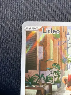 Litleo 139/132 Illustration Rare Mega Evolution Pokemon Near Mint - Image 2