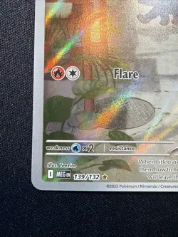 Litleo 139/132 Illustration Rare Mega Evolution Pokemon Near Mint - Image 5