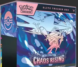 CHAOS RISING / MEGA EVOLUTION POKEMON TCG / SEALED ETB BOX / PRESALE Confirmed - Image 1