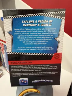 Pokemon Scarlet & Violet Black Bolt - 6 Booster Packs (from Vending Machine) - Image 2