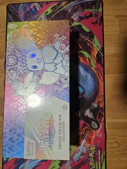 Pokemon TCG Prismatic Evolutions Super Premium Box Eevee Evolutions Promo Engli… - Image 1