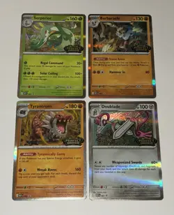 Pokemon TCG Perfect Order Build & Battle Box Promo Complete Set of 4! - Image 1