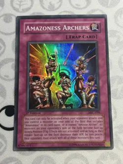 Amazoness Archers - 1st Edition - MFC-096 - Super Rare (NM) - Yugioh - Image 1
