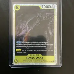 Gecko Moria OP14-104 Character One Piece 10000 Power 8 Cost Trigger - Image 1