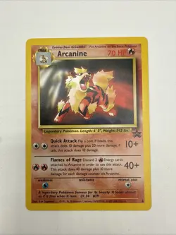 Arcanine #6 Black Star Promo | Pokemon Card - NM - Image 1