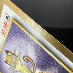 Meowth (Gold Bordered Promo) #56/64 Pokemon Card (Heavily Played) - Image 5