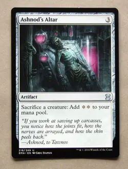 MTG ASHNOD'S ALTAR (X1) ETERNAL MASTERS NM NEVER PLAYED Magic Card - Image 1