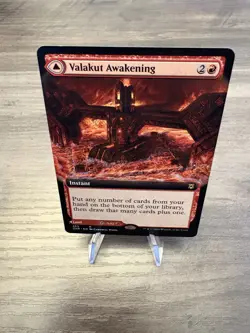 Magic the Gathering MTG Valakut Awakening Borderless Near Mint! - Image 1