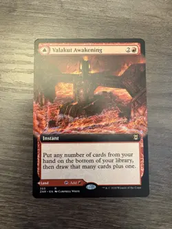 Magic the Gathering MTG Valakut Awakening Borderless Near Mint! - Image 2