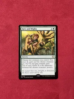 Spry And Mighty - Lorwyn Eclipsed ECL MTG Magic The Gathering #195 NM - Image 1
