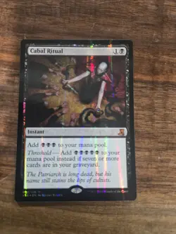 MTG - Cabal Ritual - From the Vault: Lore - Foil - NM - Image 1