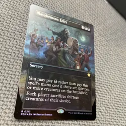 Blasphemous Edict (Borderless) Foundations Foil - Image 2