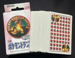 1998 Japanese Pokemon Stadium N64 3D Poker Playing Cards Red Charizard Eevee etc - Image 2