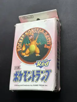 1998 Japanese Pokemon Stadium N64 3D Poker Playing Cards Red Charizard Eevee etc - Image 4