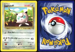 JIGGLYPUFF NO. 039 GREY STAR PROMO POKEMON JAPANESE GLOSSY 1999 MP - Image 1