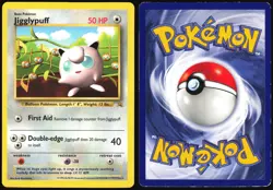 JIGGLYPUFF NO. 039 GREY STAR PROMO POKEMON JAPANESE GLOSSY 1999 MP - Image 1