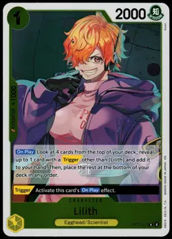 LILITH OP13-113 OP13 CARRYING ON HIS WILL ONE PIECE RARE 2025 NM - Image 2