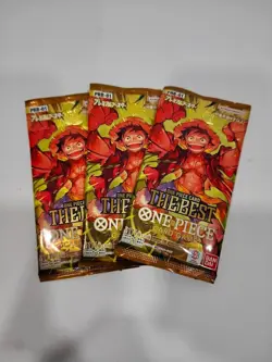 2024 One Piece PRB-01 The Best Vol. 3 x SEALED BOOSTER PACKS Japanese - Image 1