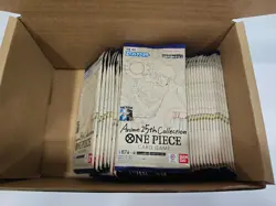 2024 One Piece EB-02 Anime 25th Collection 43 x SEALED BOOSTER PACKS Japanese - Image 3