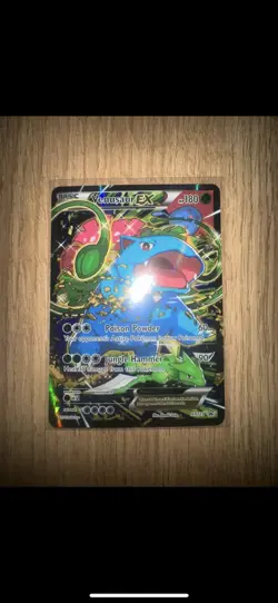 Pokemon TCG Venusaur EX XY123 Ultra Rare Black Star Promo Card - Image 1