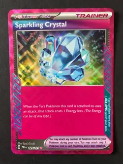 3 X Pokemon Cards Sparkling Crystal Ace Spec Wugtrio 224/091 Toxtricity ex - Image 3