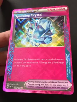 3 X Pokemon Cards Sparkling Crystal Ace Spec Wugtrio 224/091 Toxtricity ex - Image 5