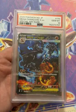 PSA 10 MEGA CHARIZARD X ex 110/080 | Inferno X SAR Japanese Graded Pokemon Card - Image 5