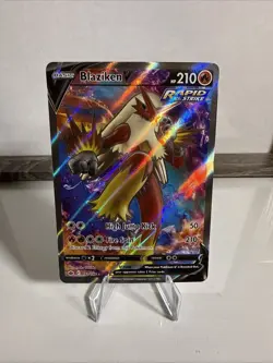 Blaziken V 161/198 Pokemon Chilling Reign Rare Ultra Near Mint Card NM 1 - Image 1