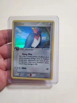 LP Pokemon Card - Swellow Delta Species 32/113 Rare Reverse Holo Stamped - Image 1