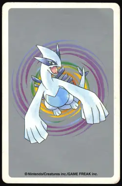 SANDSHREW NO. 027 6 OF CLUBS POKEMON SILVER POKER CARD JAPANESE 1999 - Image 3