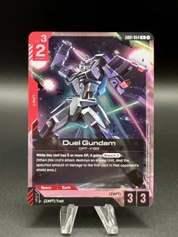 Duel Gundam (GD01-054) (NM) - Gundam Card Game - Newtype Rising (ENG) - Image 1