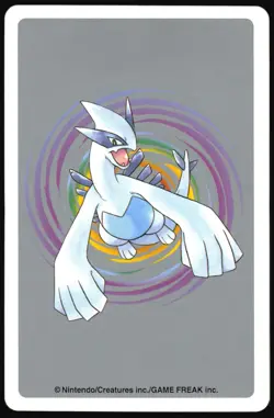 AMPHAROS NO. 181 KING OF DIAMONDS POKEMON SILVER POKER CARD JAPANESE 1999 - Image 3